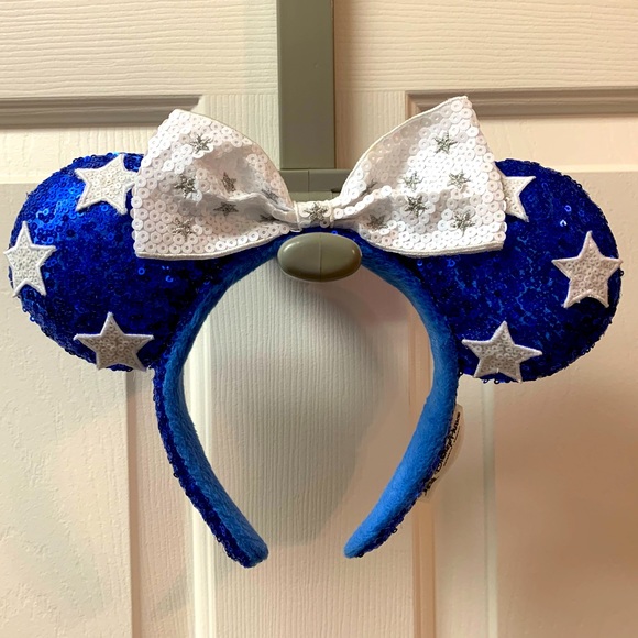 Disney Accessories - 🇺🇸 RARE Disney Parks Americana 4th of July Minnie Mouse Ears